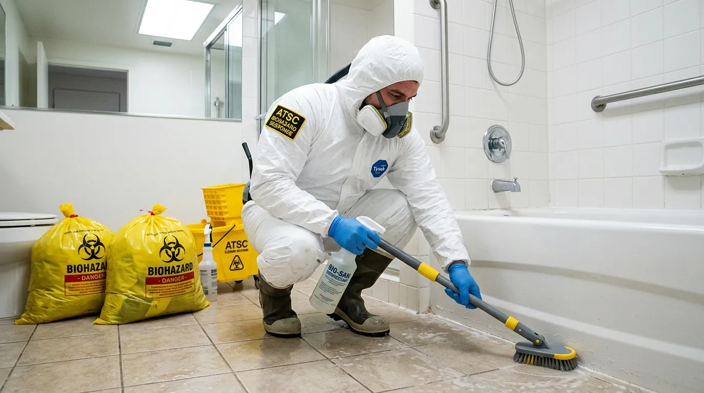 Decontamination equipment deployed for Blood Cleanup in Monson